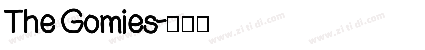 The Gomies字体转换